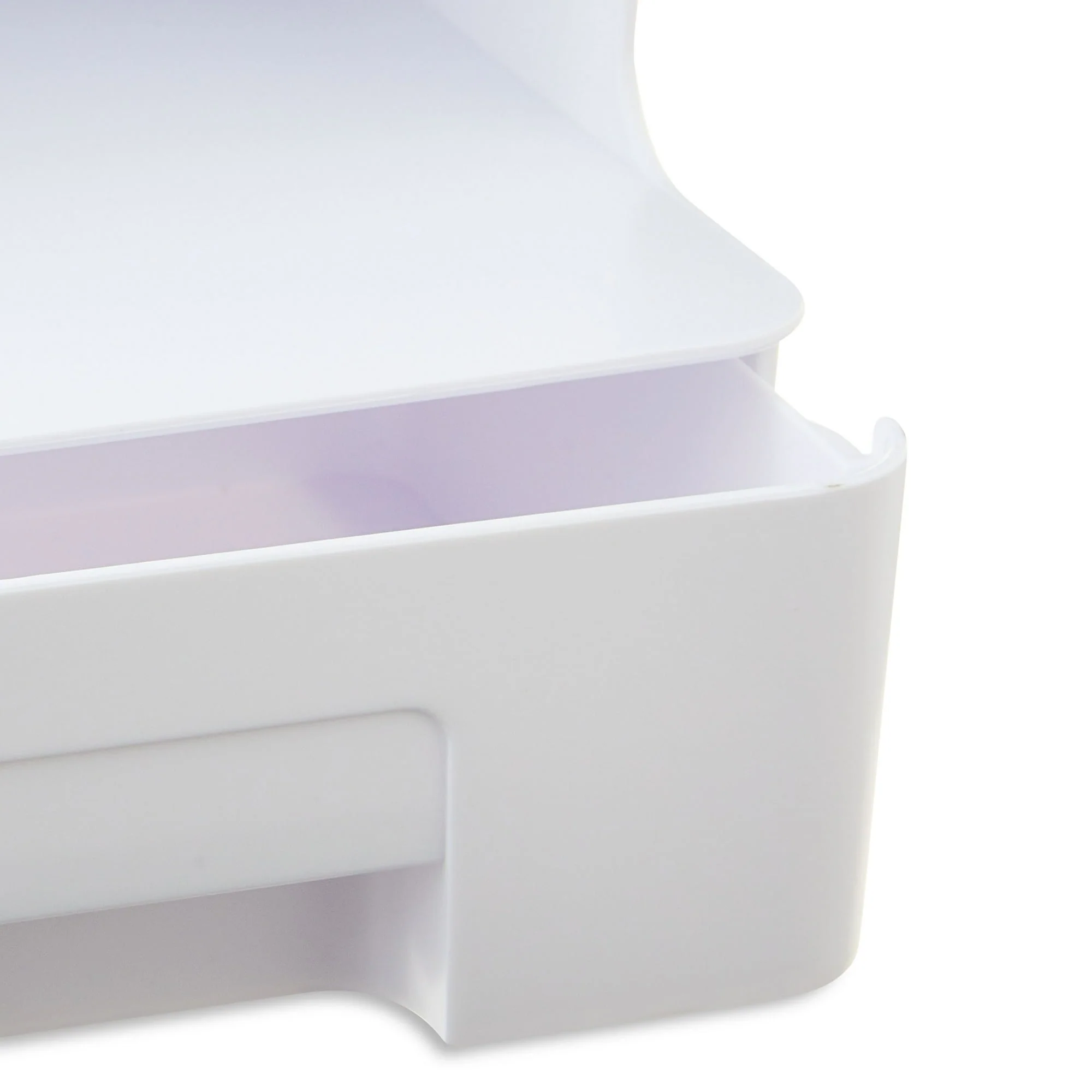 Pen Gear White Tall Organizer Plastic Desktop Organizer - Image 9
