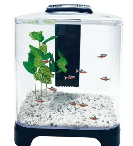 Penn-Plax NuWave Betta Fish Tank Kit – Black – Plastic – 1.5 Gallon - Image 2