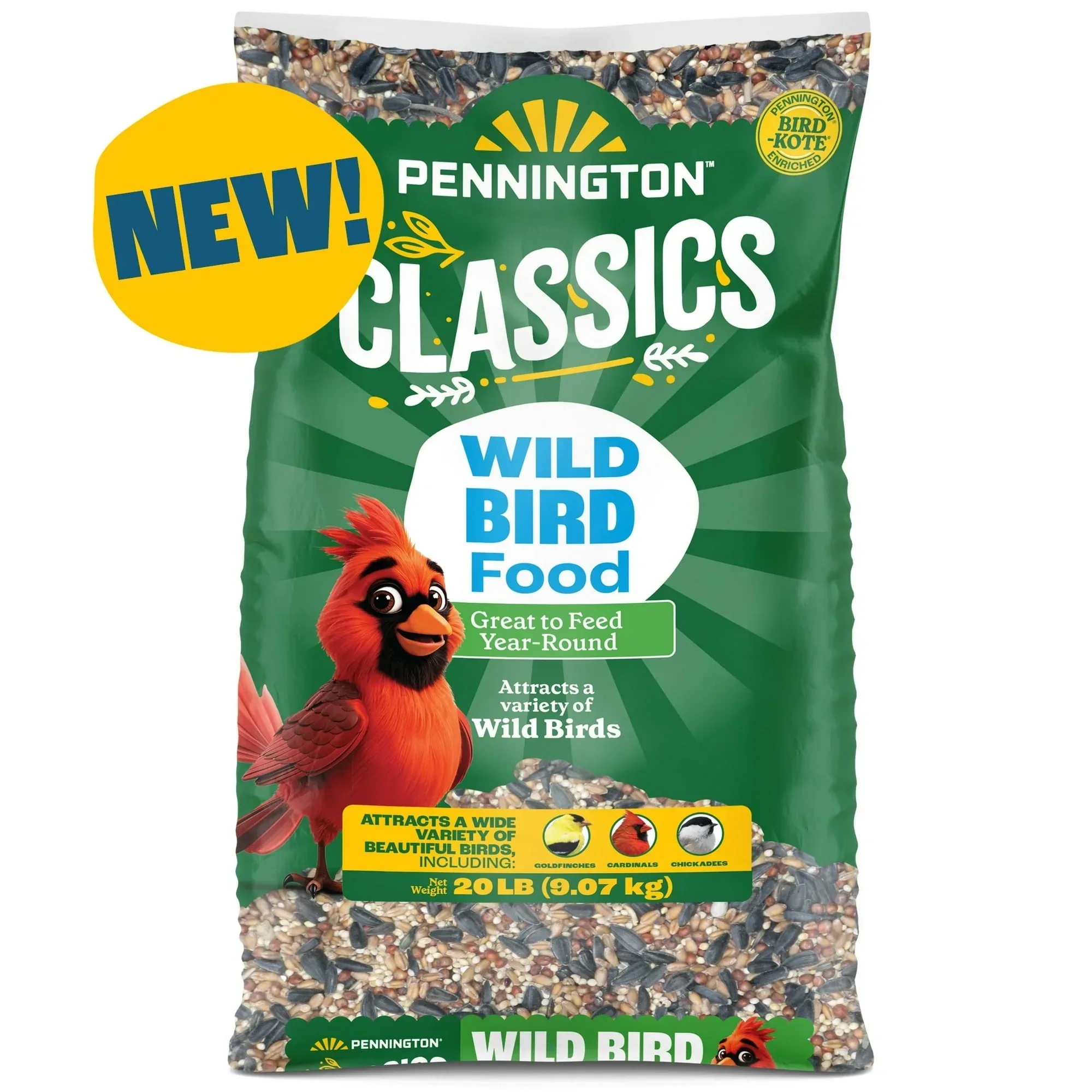 Pennington Classic Dry Wild Bird Feed and Wild Bird Seed, 1 Pack - Image 18
