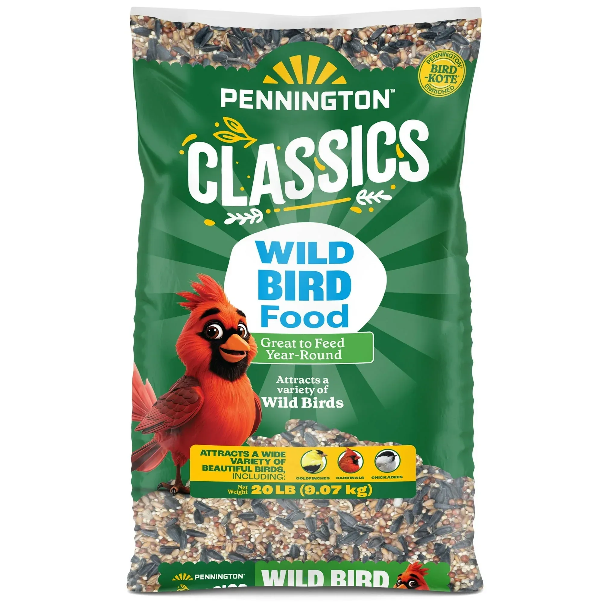 Pennington Classic Dry Wild Bird Feed and Wild Bird Seed, 1 Pack - Image 27