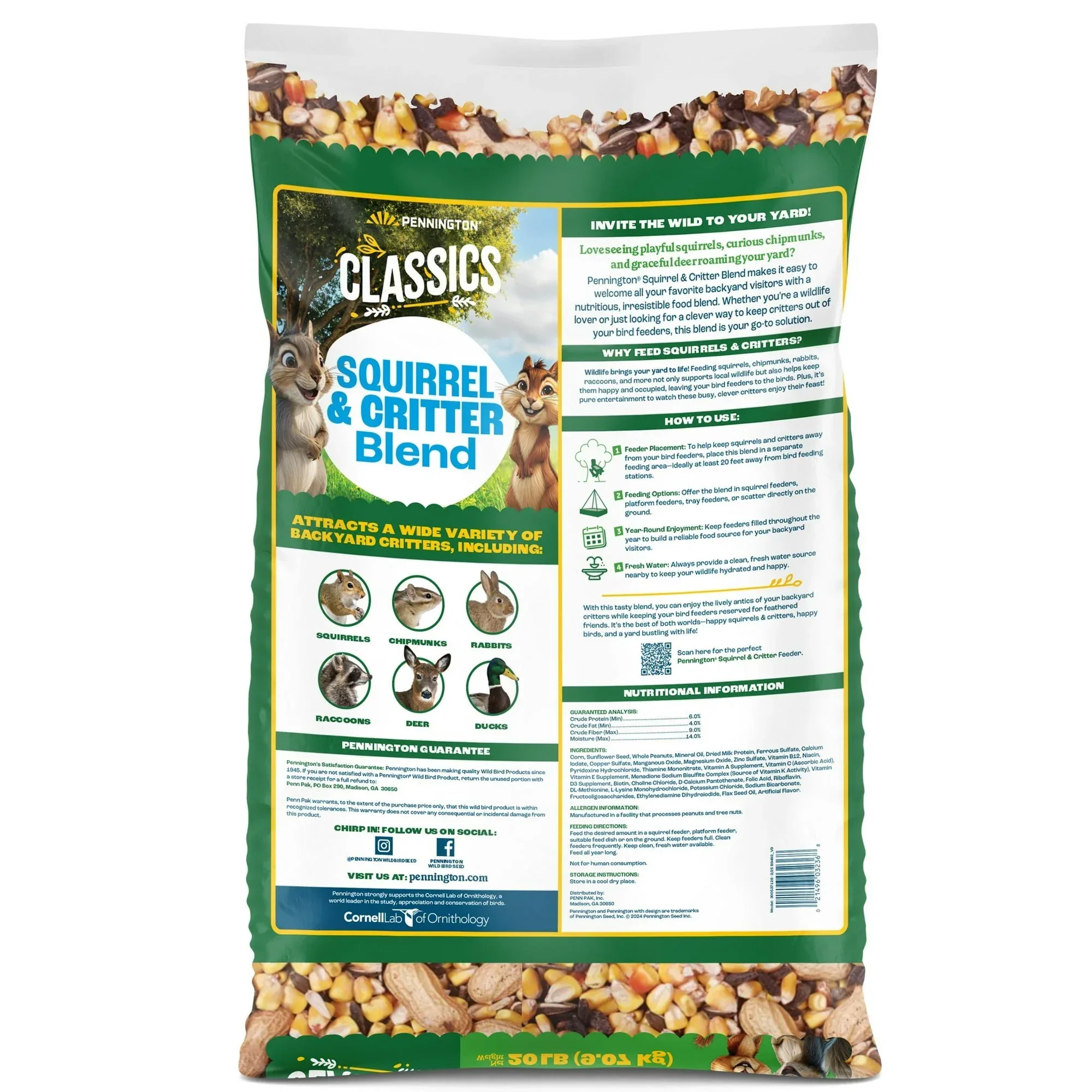 Pennington Classics Squirrel & Critter Blend Wildlife Food - Image 12