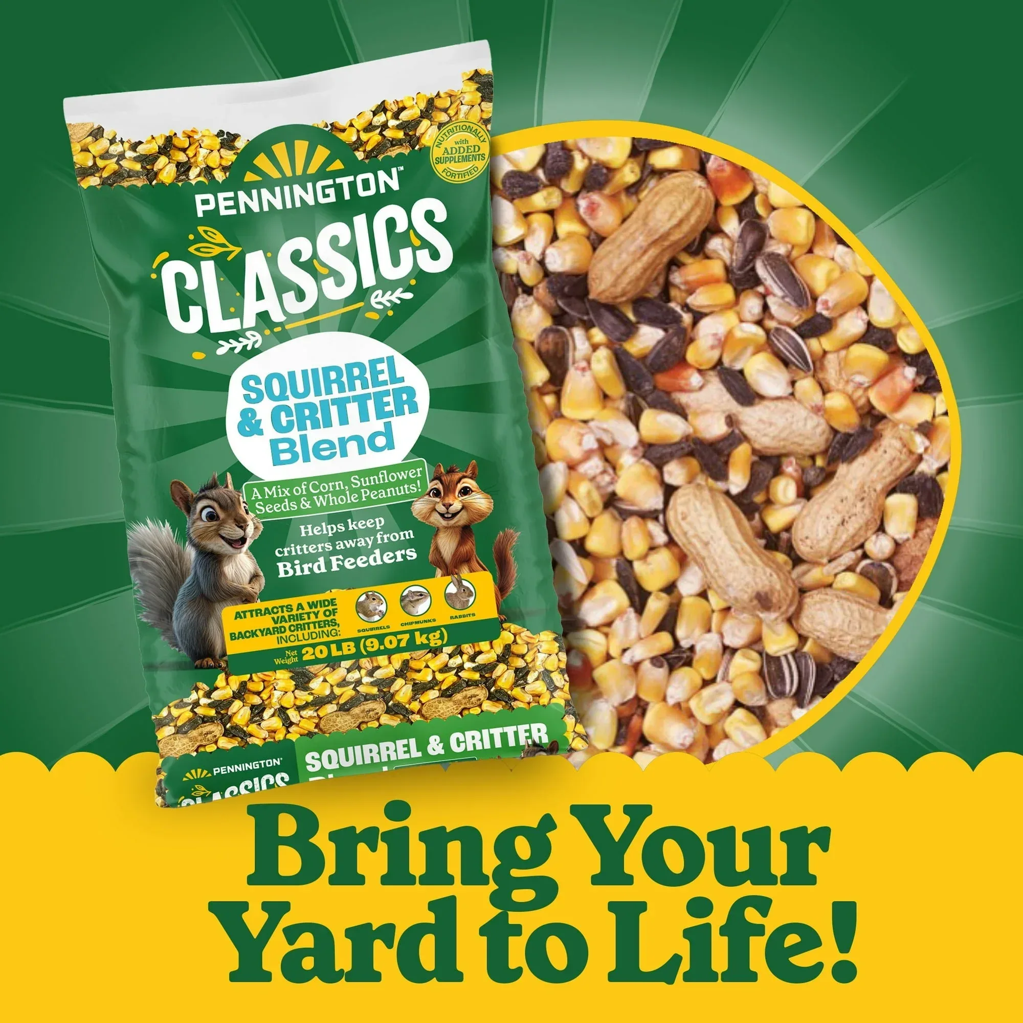 Pennington Classics Squirrel & Critter Blend Wildlife Food - Image 13
