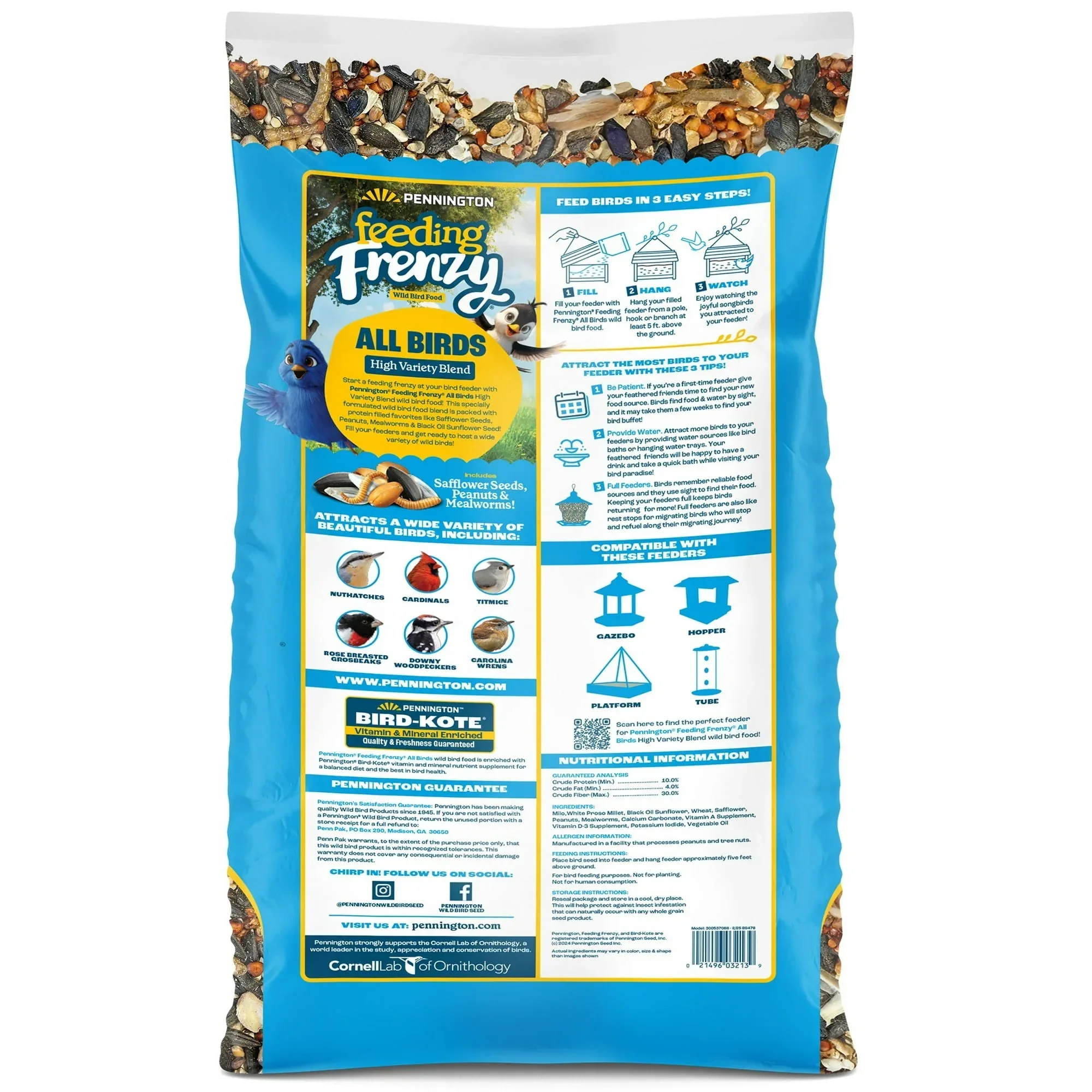 Pennington Feeding Frenzy Wild Bird Seeds, Wild Bird Food Mix - Image 24