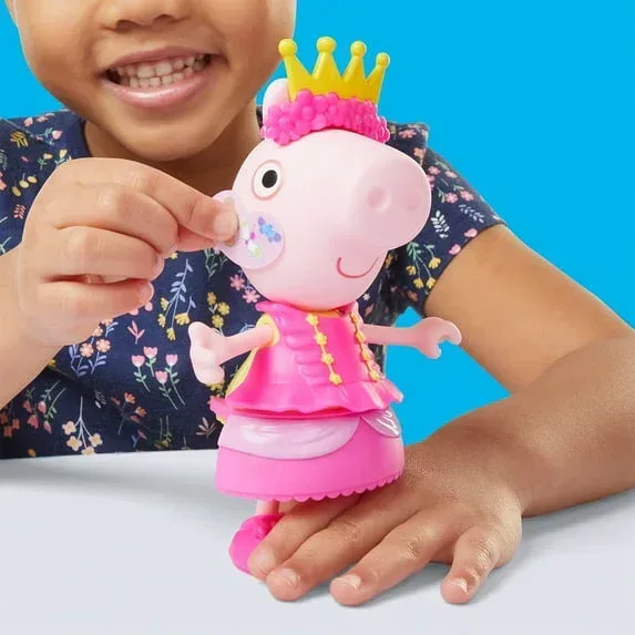 Peppa Pig Dress-Up Wardrobe Playset with 6-Inch Doll and 14 Accessories - Image 4