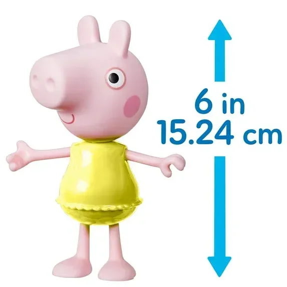 Peppa Pig Dress-Up Wardrobe Playset with 6-Inch Doll and 14 Accessories - Image 7