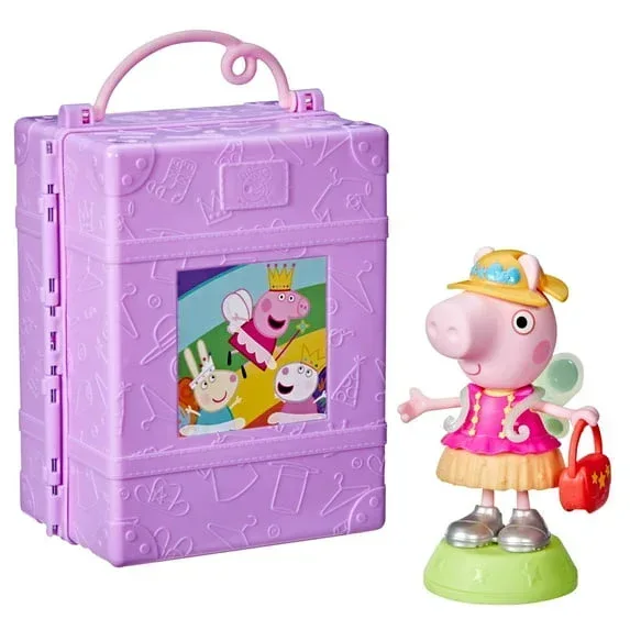 Peppa Pig Dress-Up Wardrobe Playset with 6-Inch Doll and 14 Accessories - Image 8