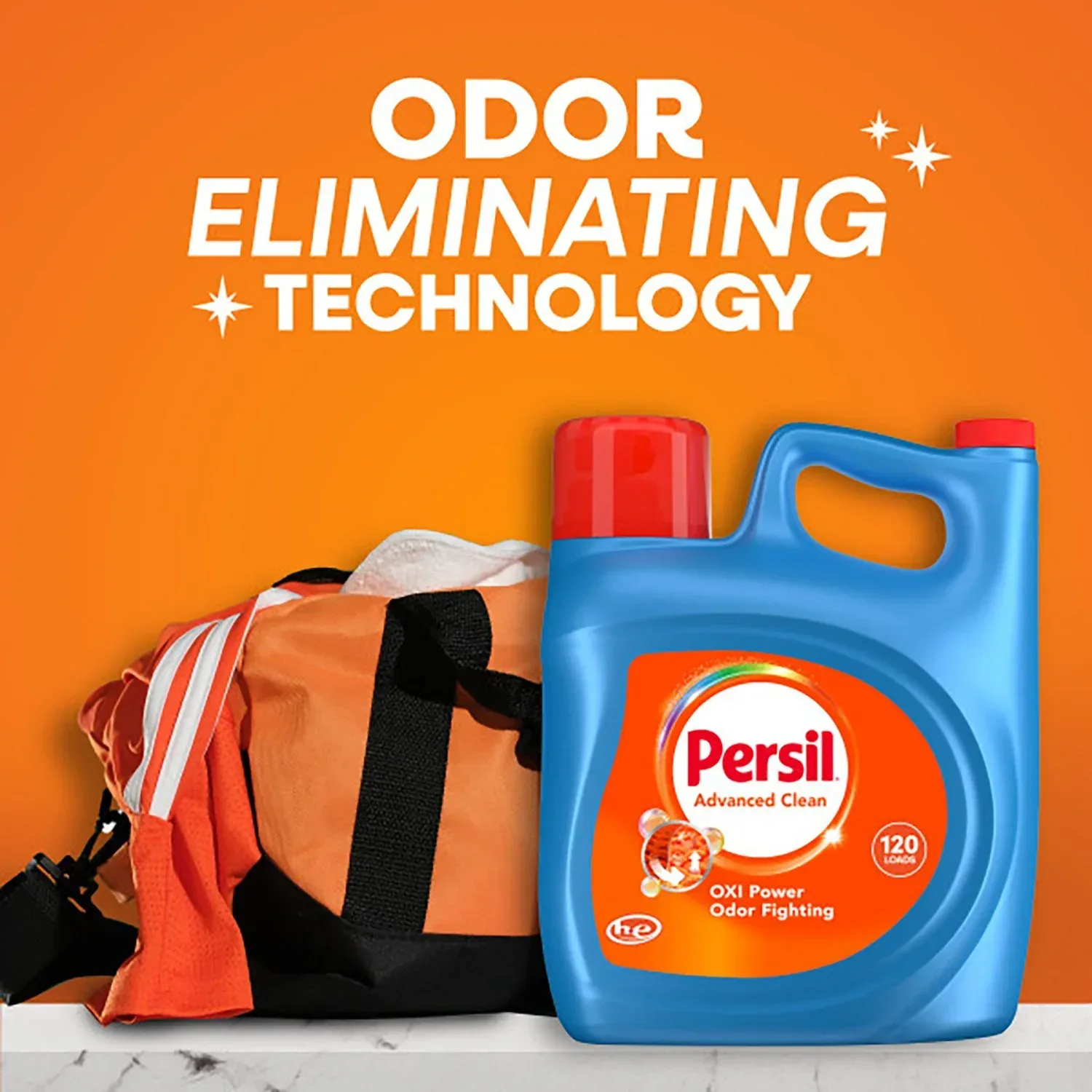 Persil Advanced Clean Oxi+Odor Liquid Laundry Detergent, 120 loads, 202 fl. oz. - Image 3