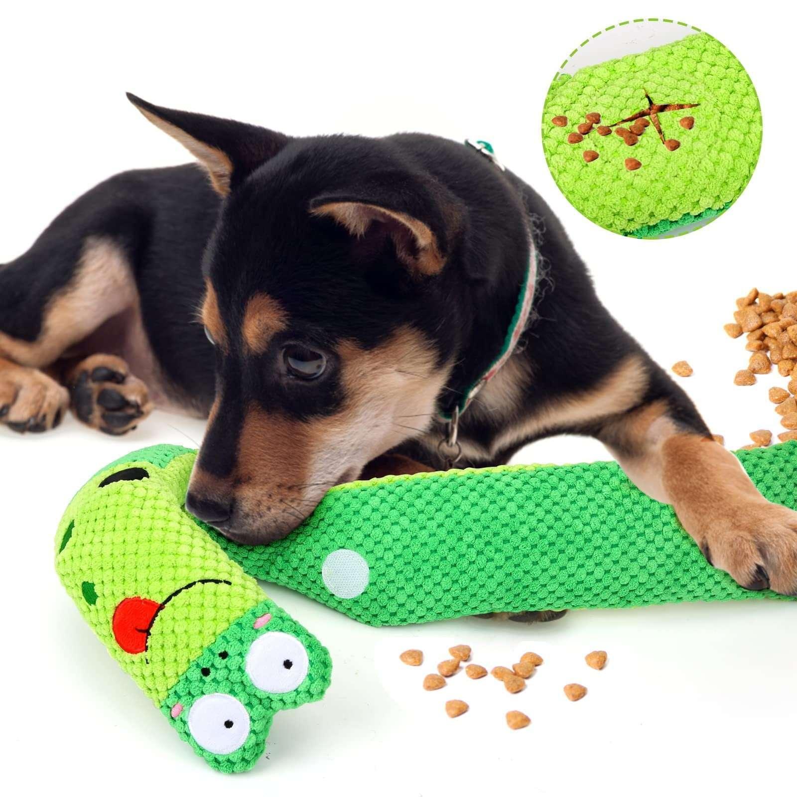 Pet Deluxe Squeak Dog Toys Stress Release Game for Boredom, Dog Puzzle Toy IQ Training, Dog Snuffle Toys Foraging Instinct Training Suitable for Small Medium and Large Dogs - Image 7