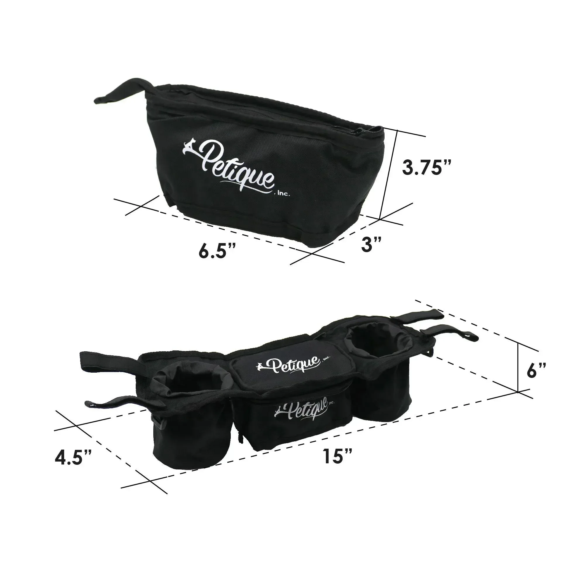 Petique Trailblazer Gray Pet Jogger with Accessory Bundle - Image 6