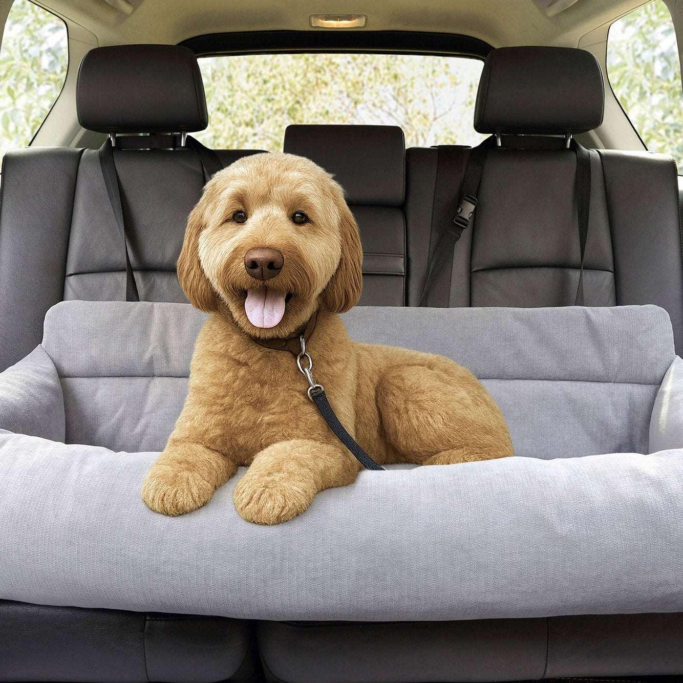 Petnology Tough Traveler Three-seater Car Pet Bed - Image 2