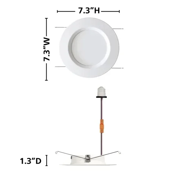 Philips 5/6" 5CCT Retrofit Downlight, 8-pack - Image 2