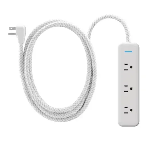 Philips Adapter-Spaced Surge Protector and Extension Cord Combo Pack - White - Image 3