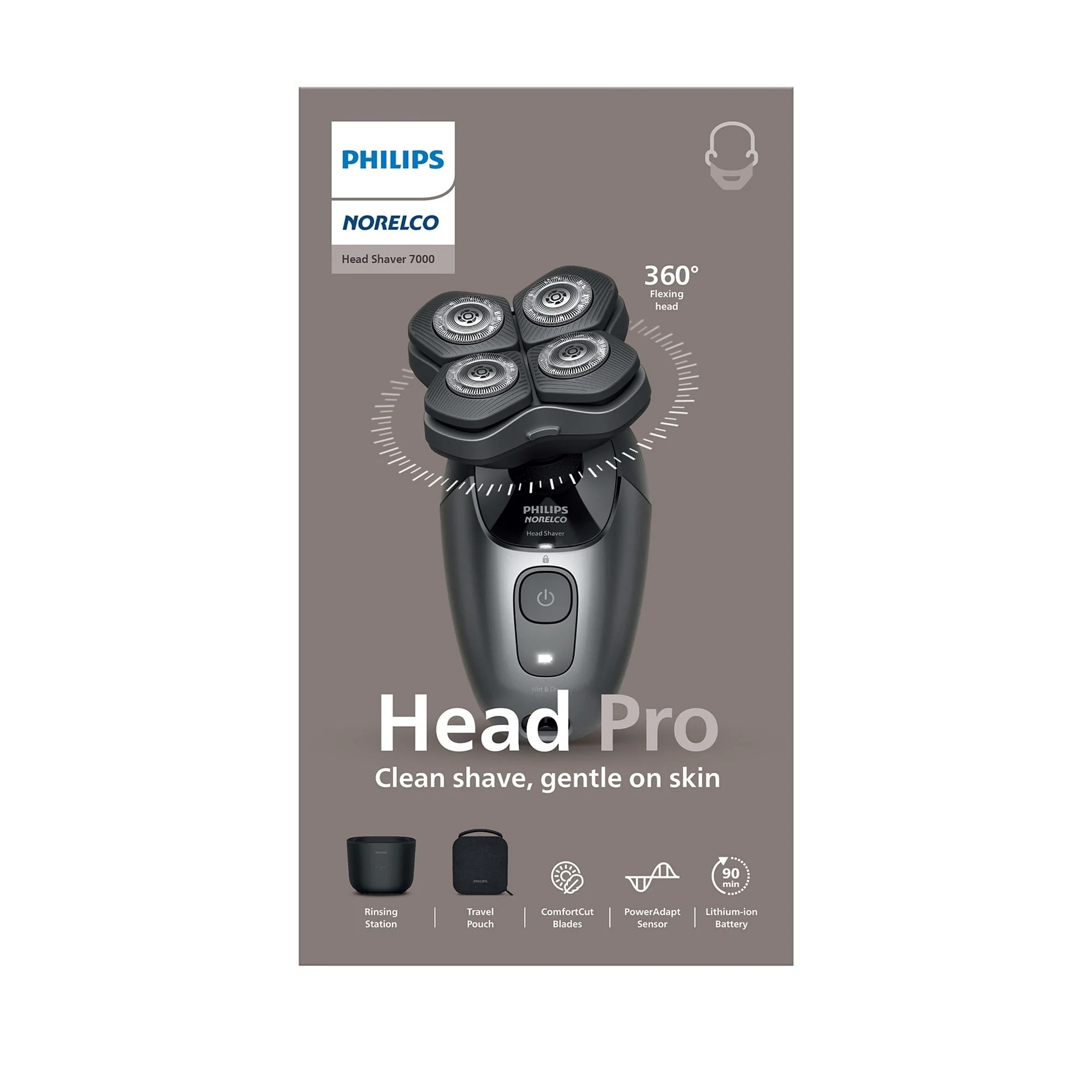 Philips Norelco Head Shaver Pro 7000, HS7980/40 - Image 13