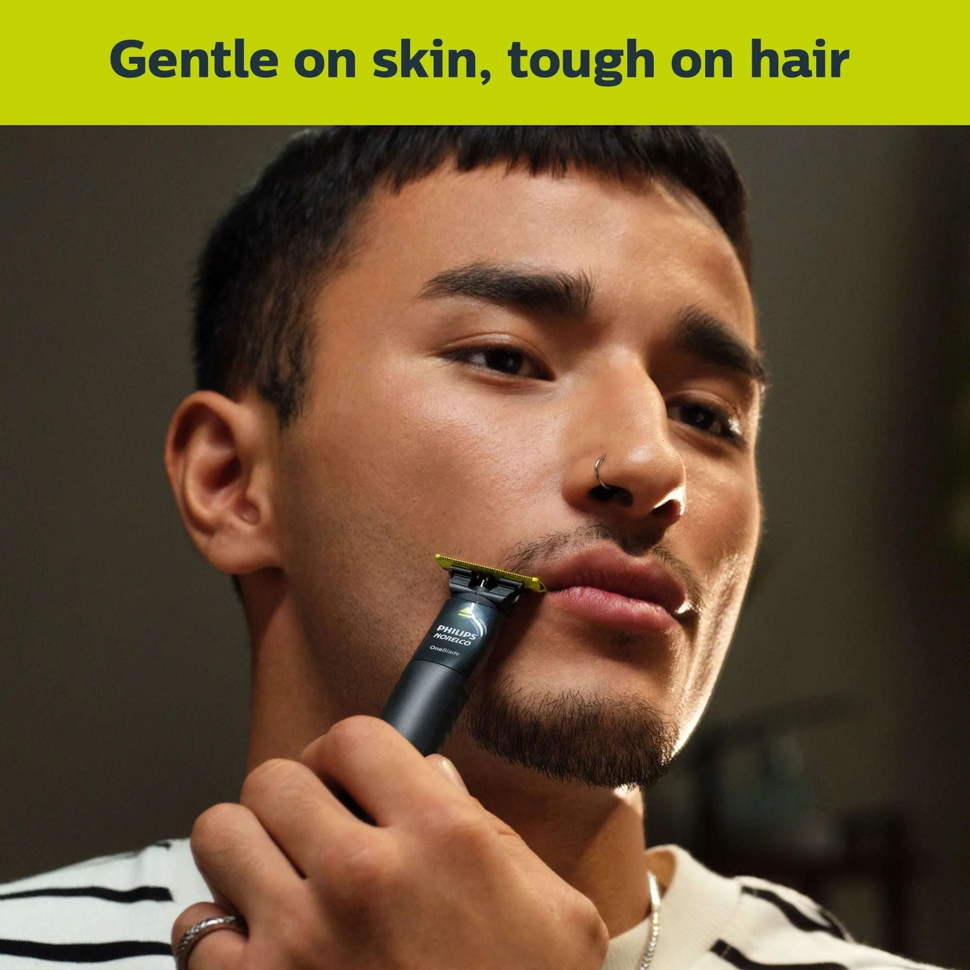 Philips Norelco Oneblade Original Face, Powered Electric Shaver and Trimmer, QP1424/70 - Image 3