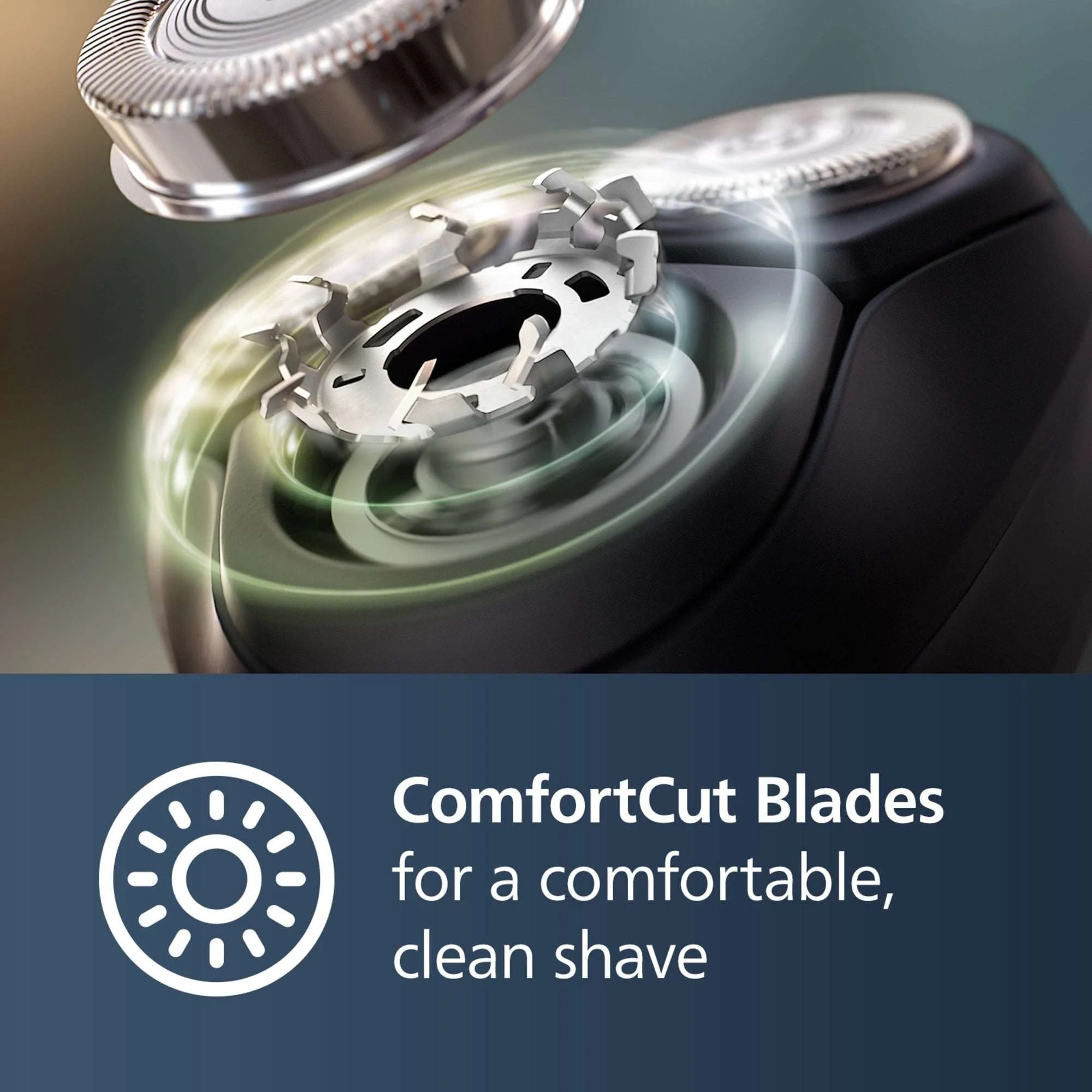 Philips Norelco Shaver 3600, Rechargeable Wet & Dry Electric Shaver with Pop-Up Trimmer and Storage Pouch - Image 3