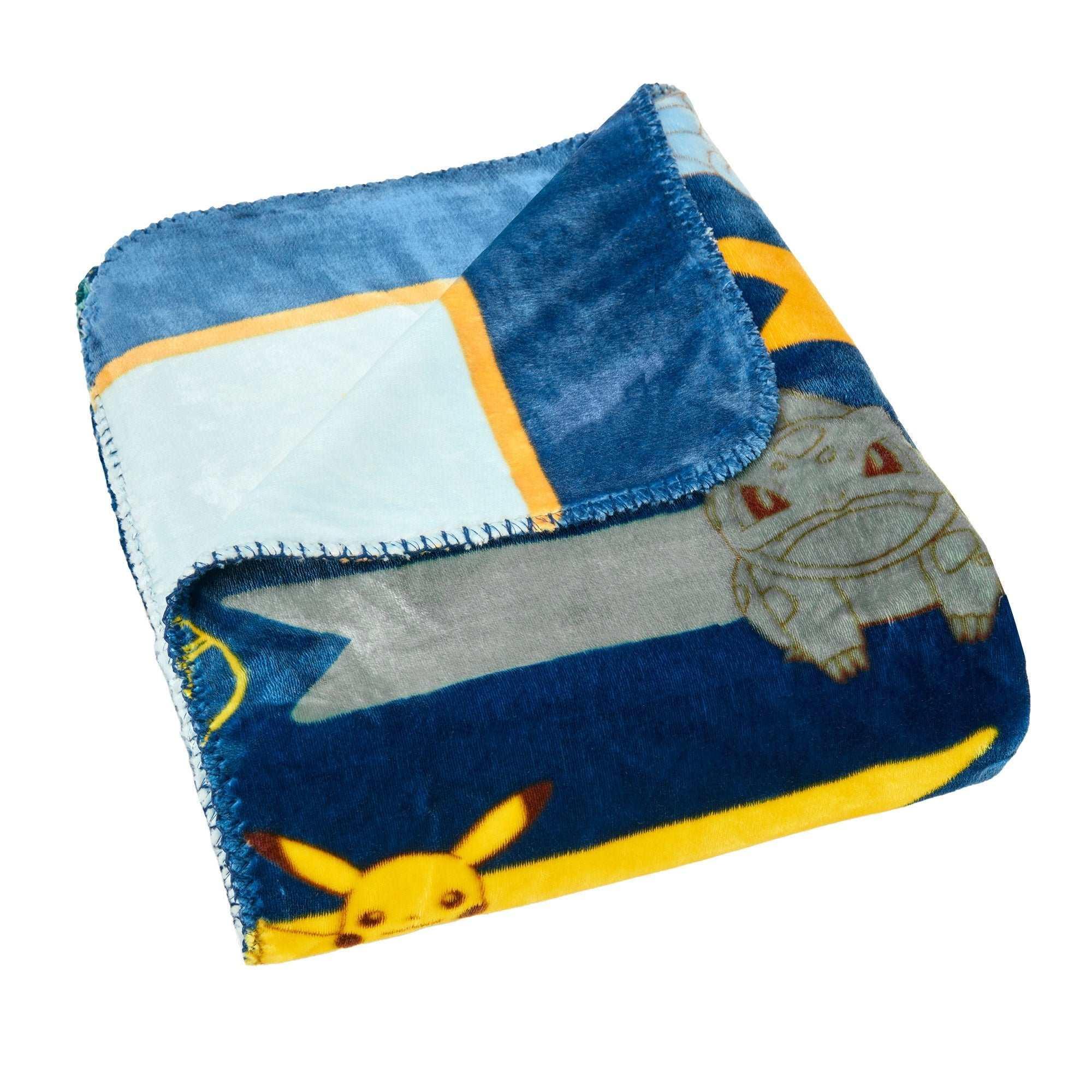 Pokemon Pikachu Cute Silk Touch Throw Blanket and Plush Character Hugger Set - Image 4
