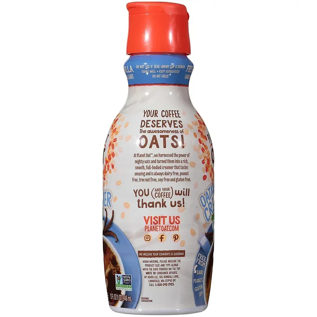 Planet Oat French Vanilla Coffee Creamer, 32 oz. - Image 3