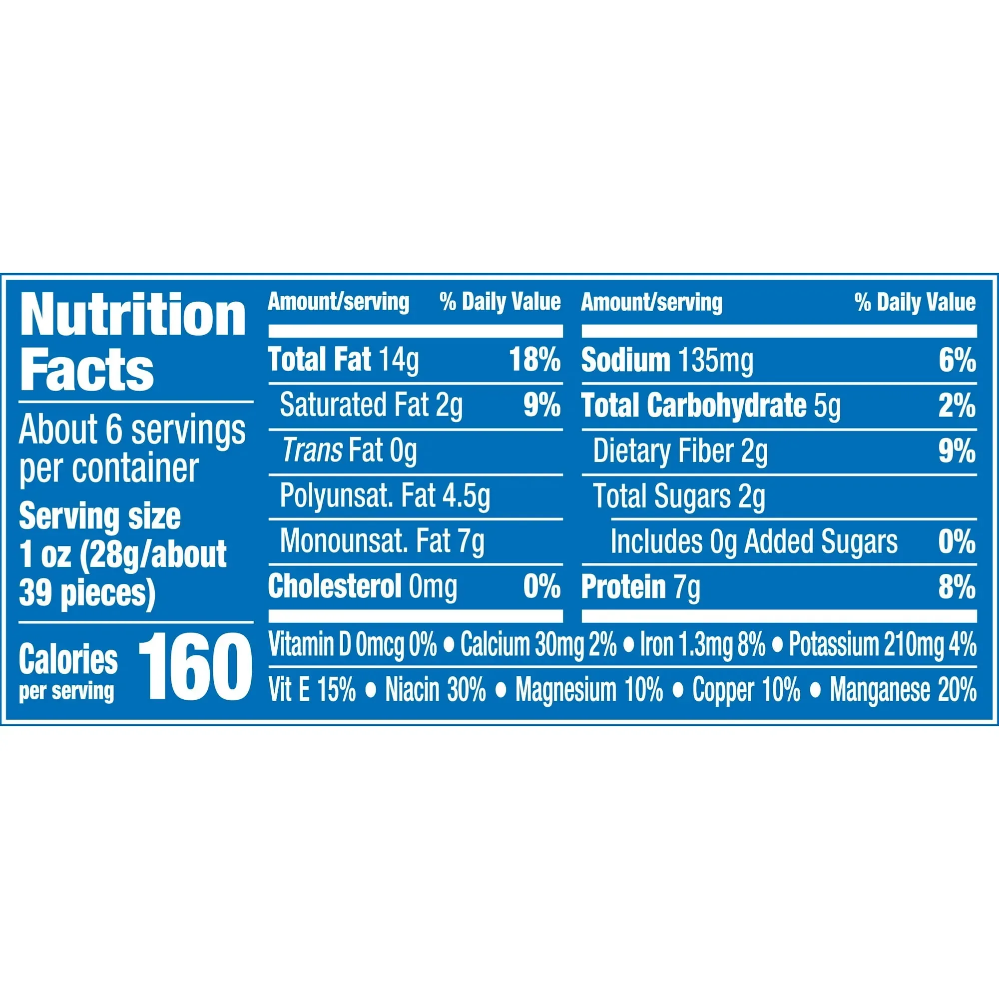 Planters Chipotle Peanuts, Plant Based Protein, 6 oz Canister - Image 3