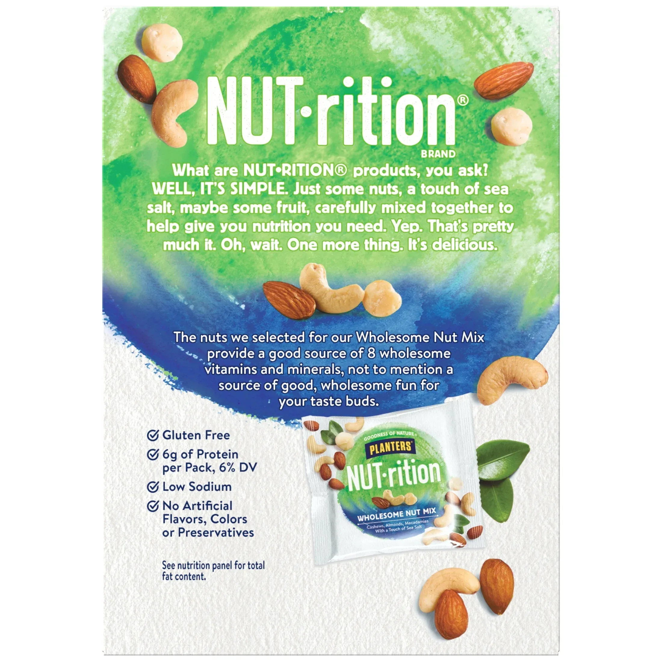 PLANTERS NUT-RITION Wholesome Nut Mix, Mixed Nuts, Plant Based Protein, 7 Count Box - Image 6