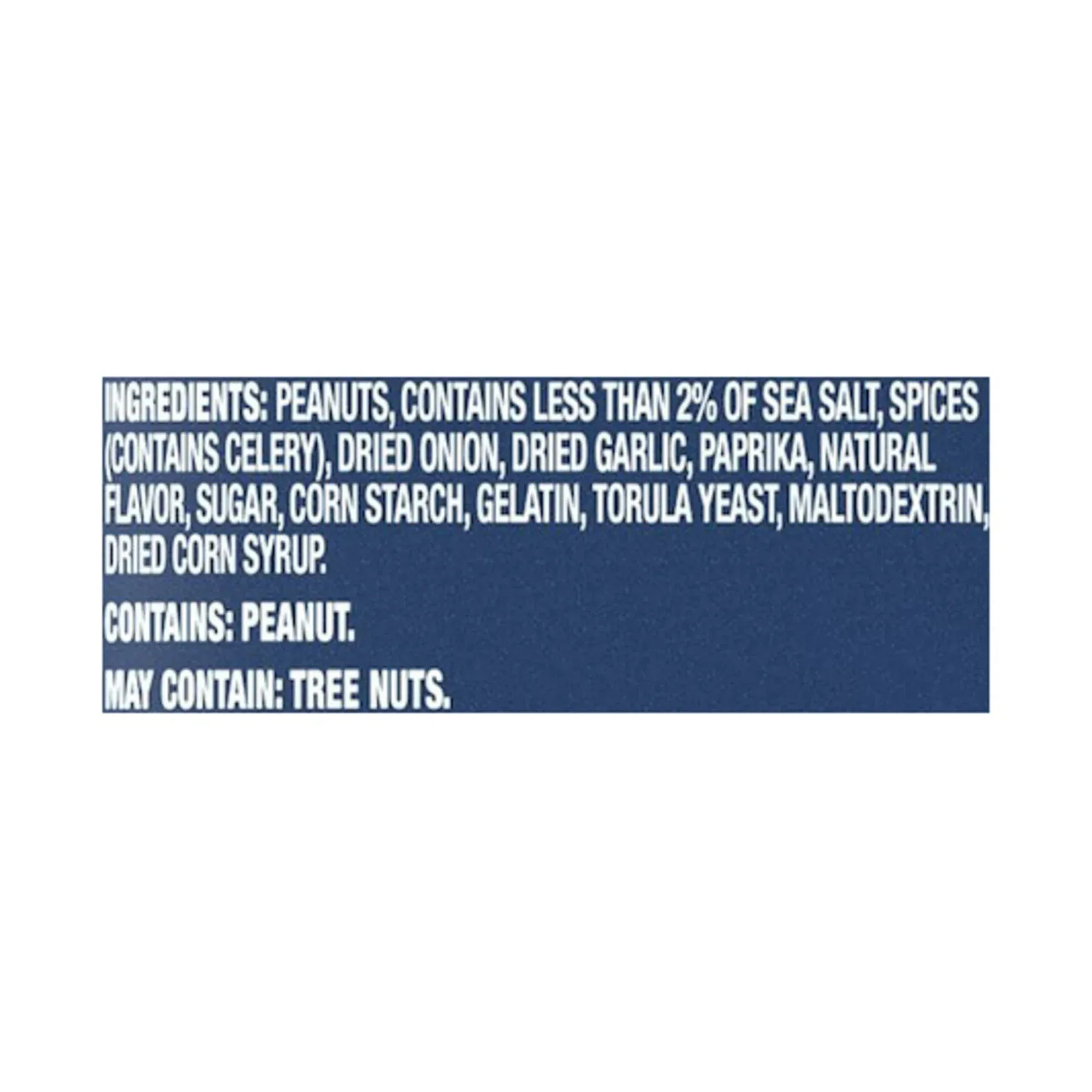 PLANTERS Salted Dry Roasted Peanuts, Party Snacks, Plant Based Protein, 2.16 lb Container - Image 2