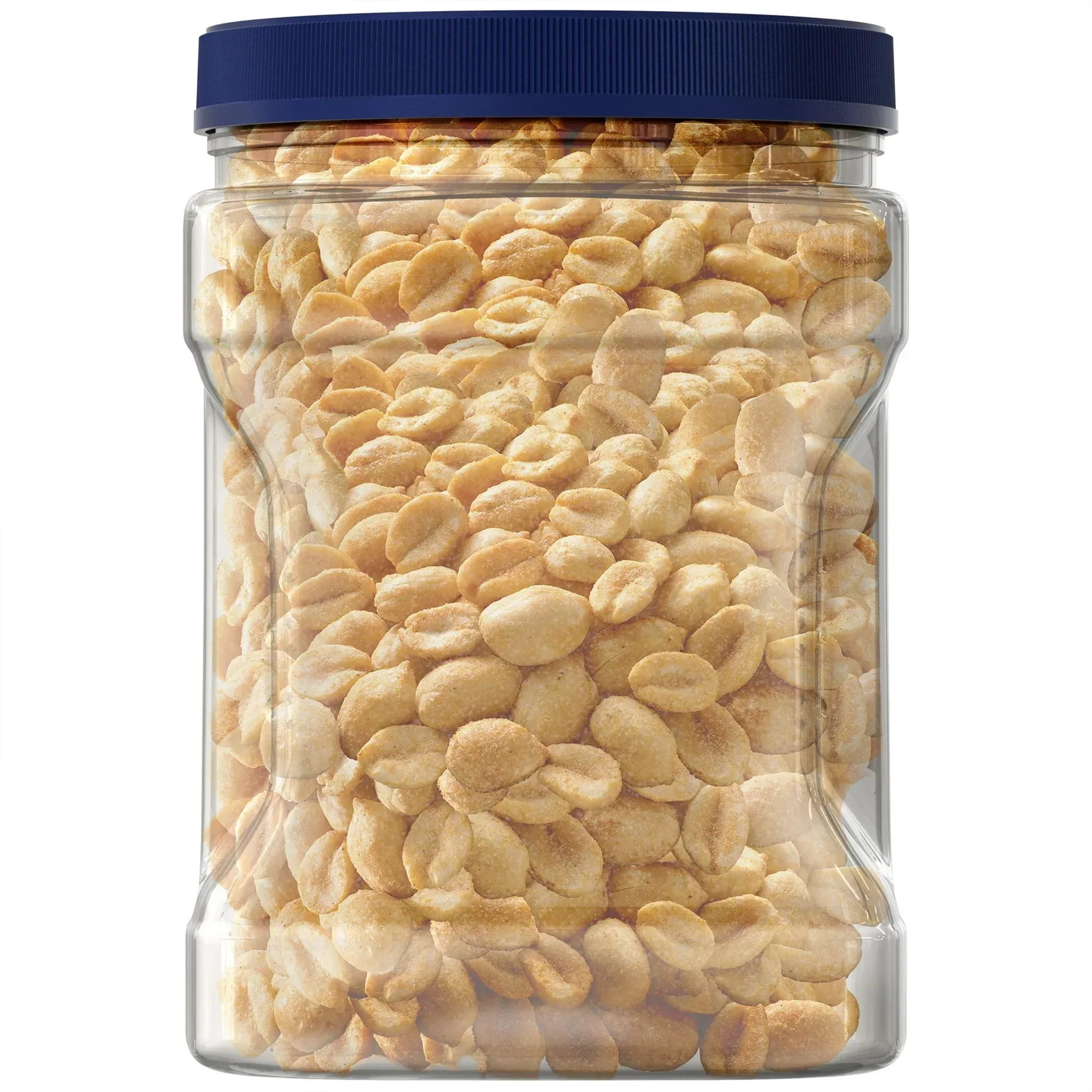 PLANTERS Salted Dry Roasted Peanuts, Party Snacks, Plant Based Protein, 2.16 lb Container - Image 5