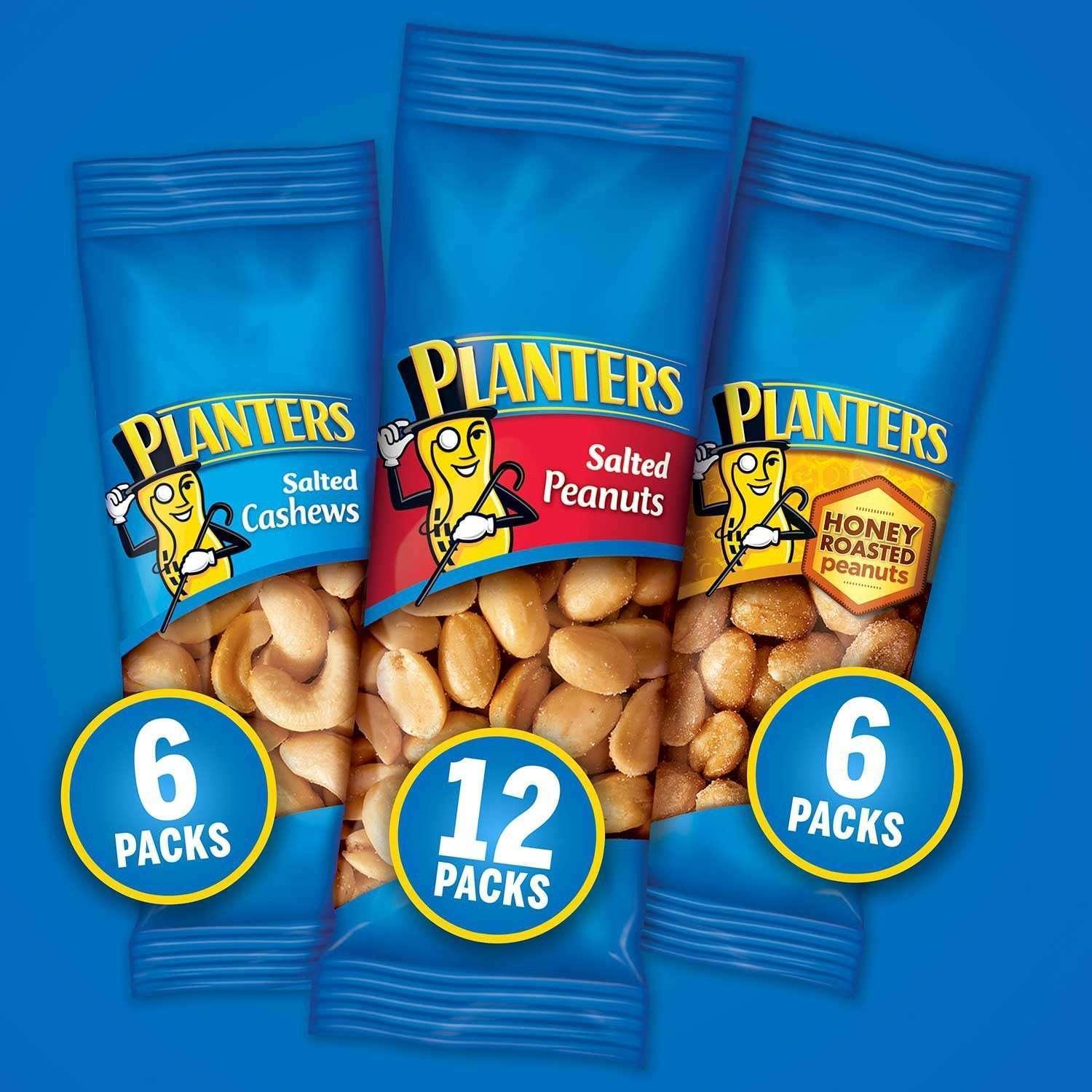 Planters Variety Pack Cashews & Peanuts, 24 pk. - Image 4