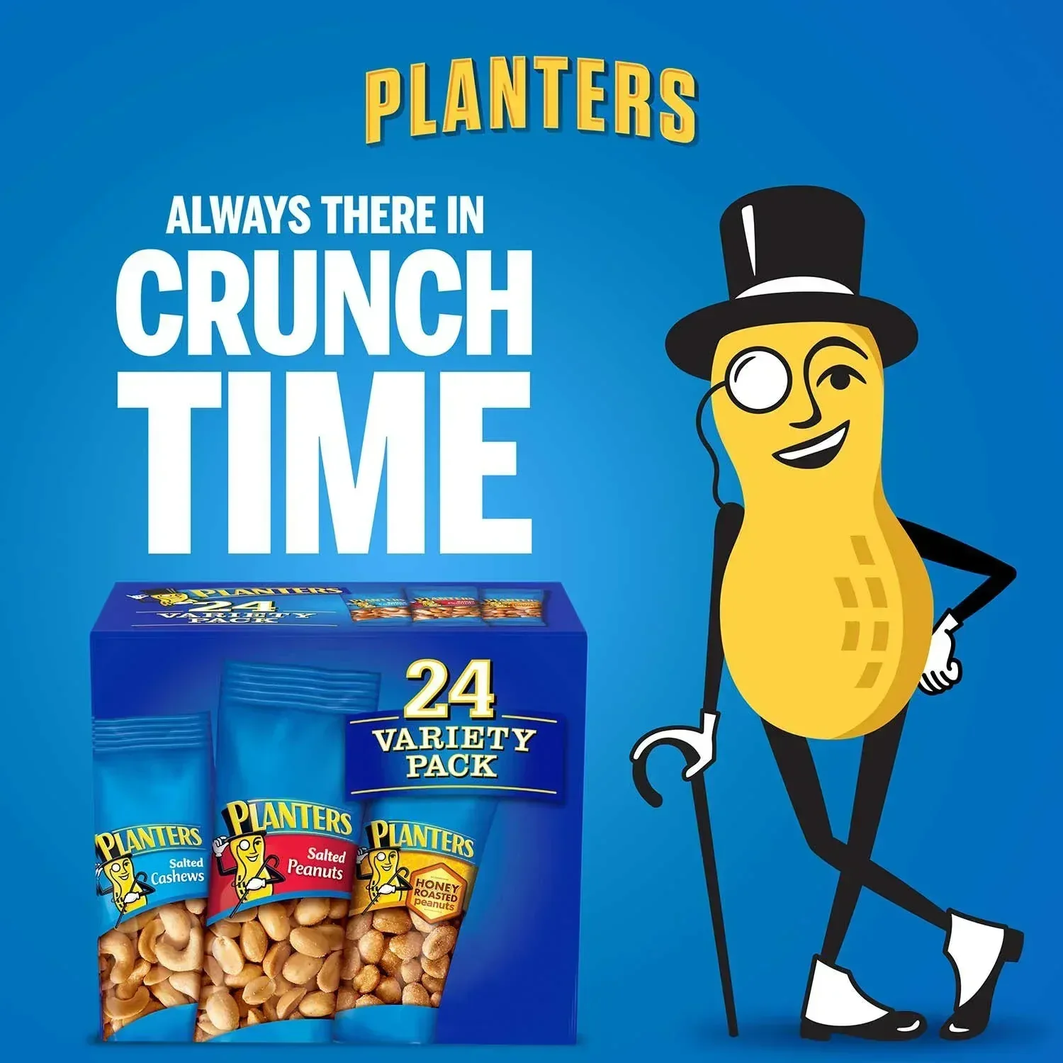 Planters Variety Pack Cashews & Peanuts, 24 pk. - Image 6