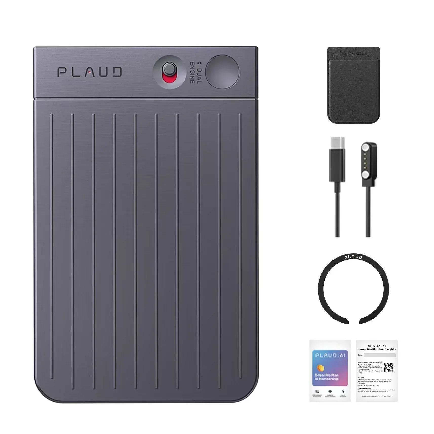 PLAUD NOTE AI Note-Taker Pro Plan Edition Professional Al Note-taker to Maximize Productivity