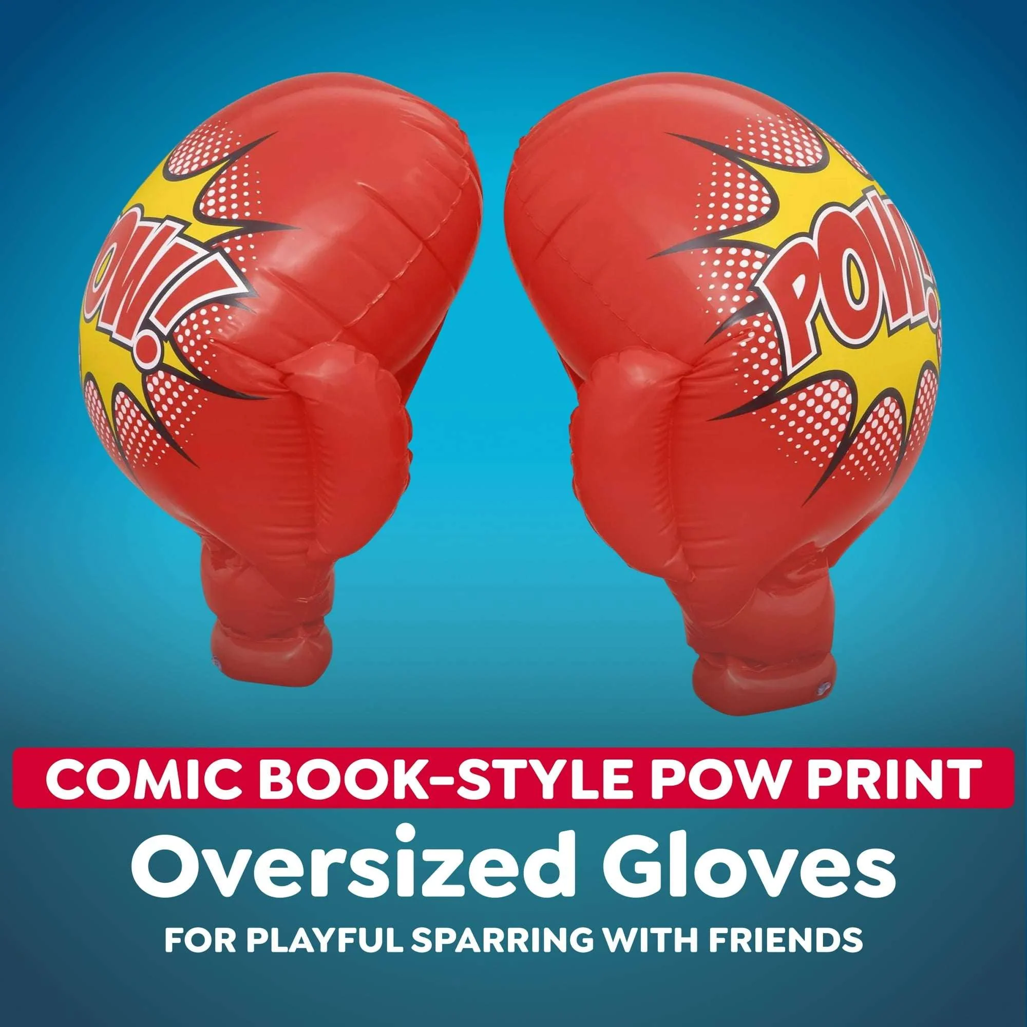 Play Day Inflatable Oversized Boxing Gloves for Kids - Image 3