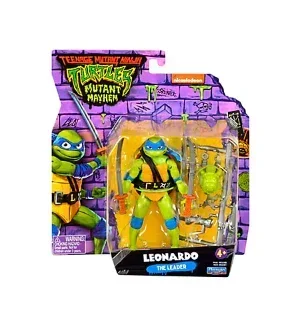 Playmates Teenage Mutant Ninja Turtles Mutant Mayhem Movie 4.5" Basic Figure - Image 4