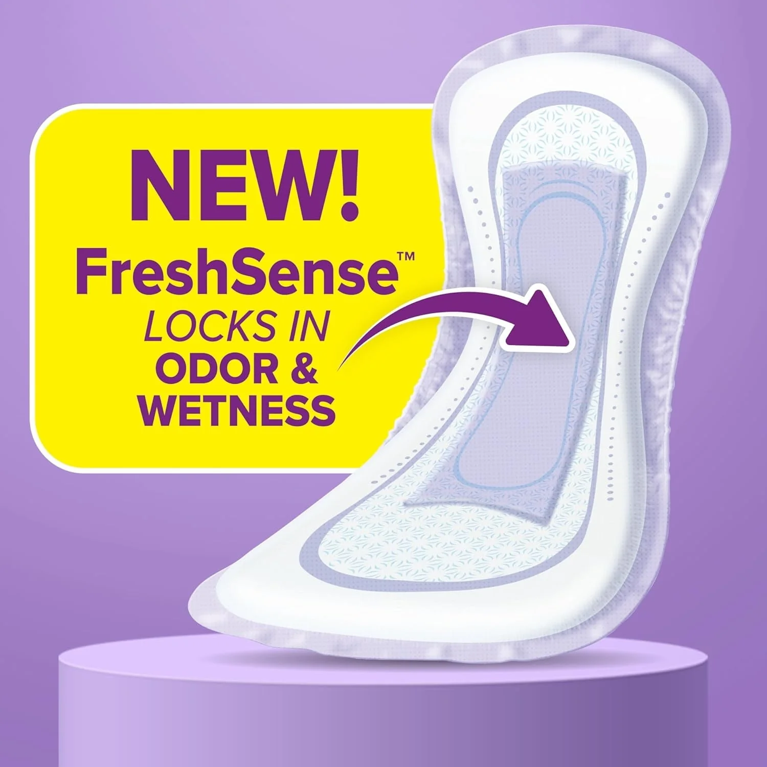 Poise Incontinence Pads & Postpartum Overnight Incontinence Pads, 8 Drop Extra Coverage, 36 Count, Packaging May Vary - Image 3