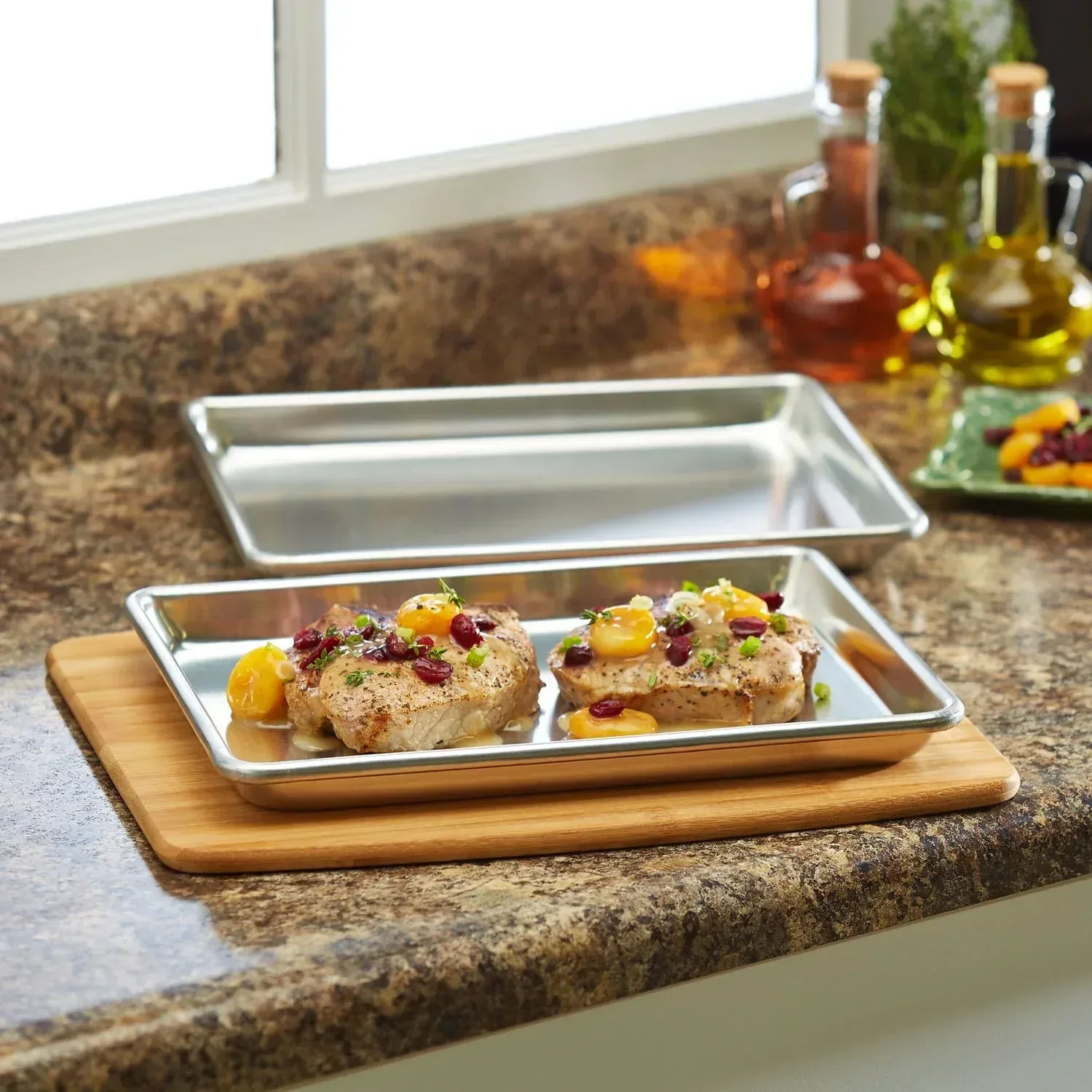 Polar Ware 1/4-Size Aluminum Baking Sheet 2 pack - Image 4