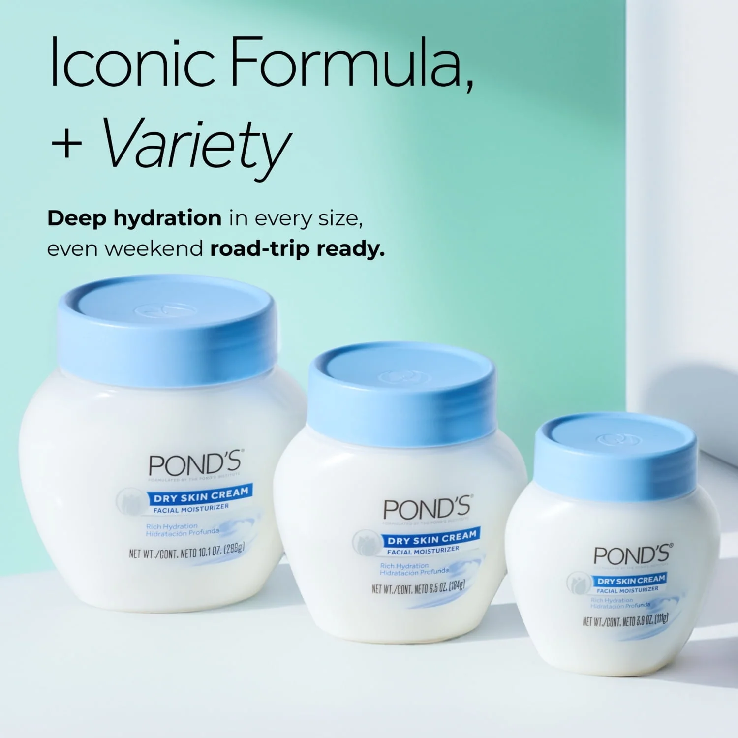 POND’S Dry Skin Cream, Moisturizing Face Cream for Deep Hydration – 6.5 oz - Image 6