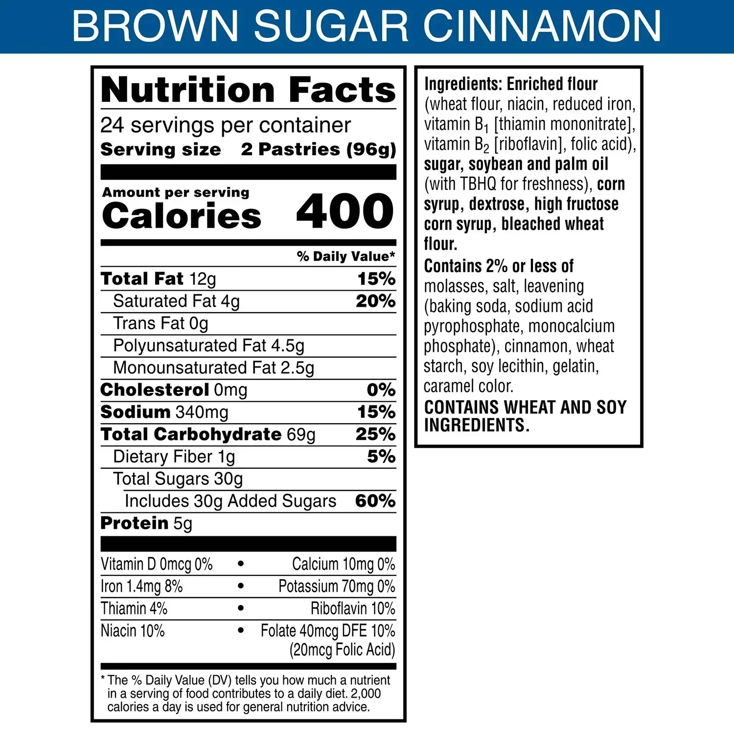 Pop-Tarts Brown Sugar Cinnamon, 48 ct. - Image 6