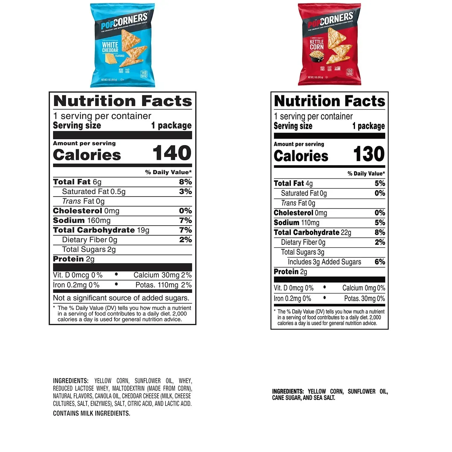 PopCorners Variety Pack Chips, 1 oz, 28 ct. - Image 4