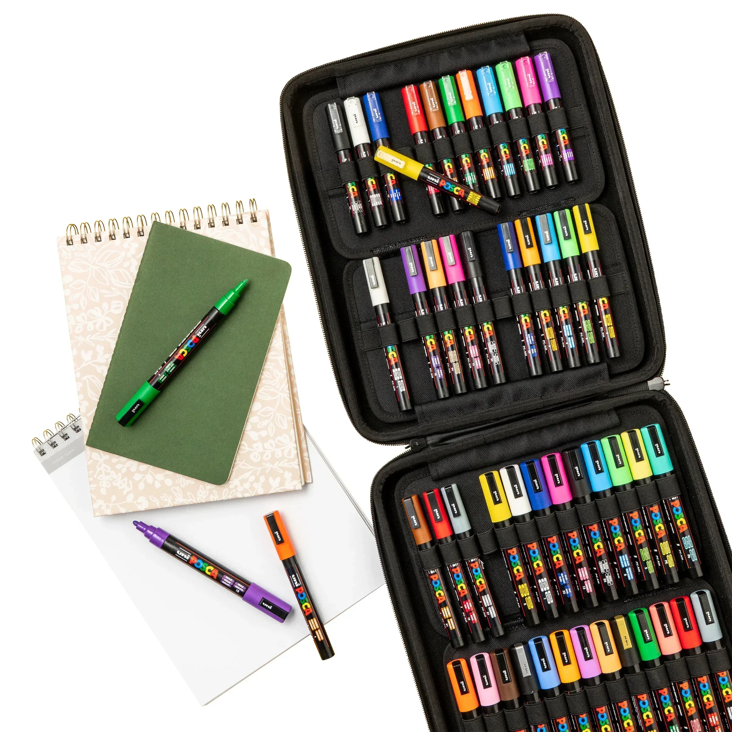 POSCA 50-count Marker Set with Carrying Case - Image 7