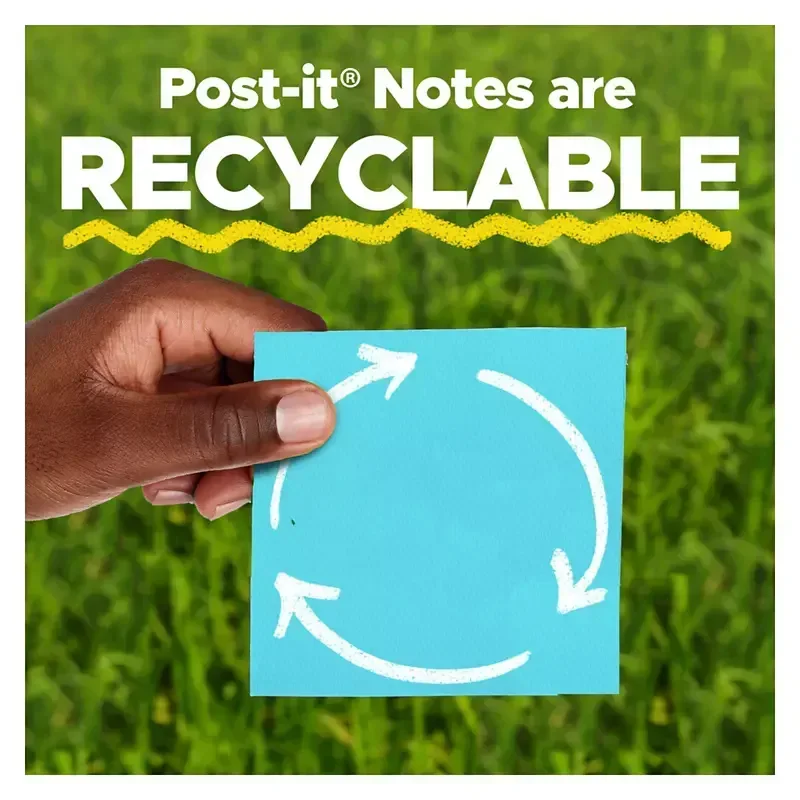 Post-it Super Sticky Notes, 4" x 6", Supernova Neons Collection, Lined - Image 9