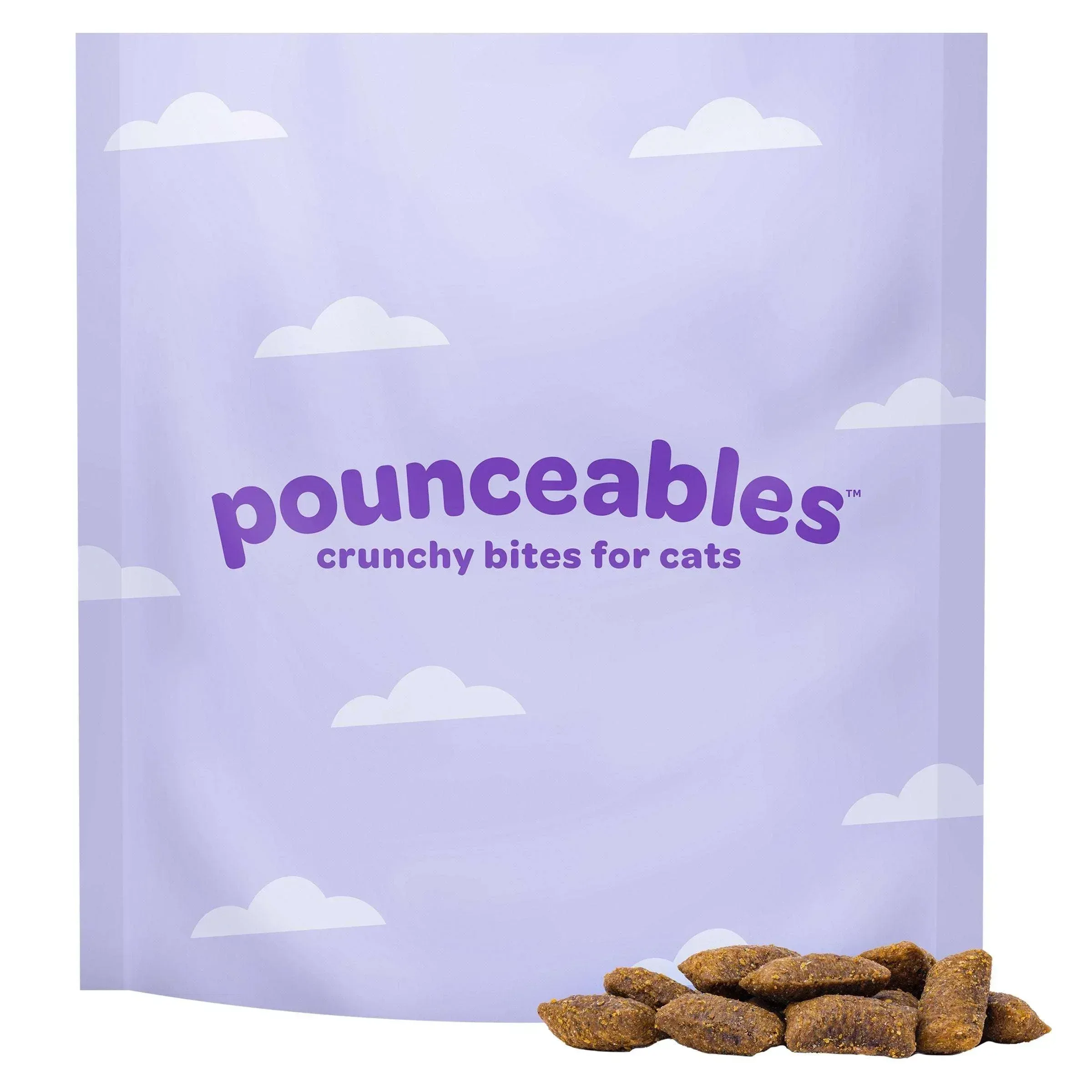 Pounceables Crunchy Bites for Cats, Chicken Flavor, 32oz - Image 2