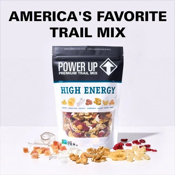Power Up Trail Mix High Energy 14oz, Gluten Free, Vegan, Non-GMO - Image 2