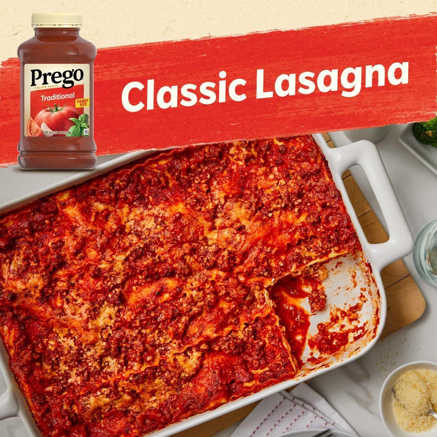 Prego Traditional Italian Sauce, 45 oz., 3 pk. - Image 2