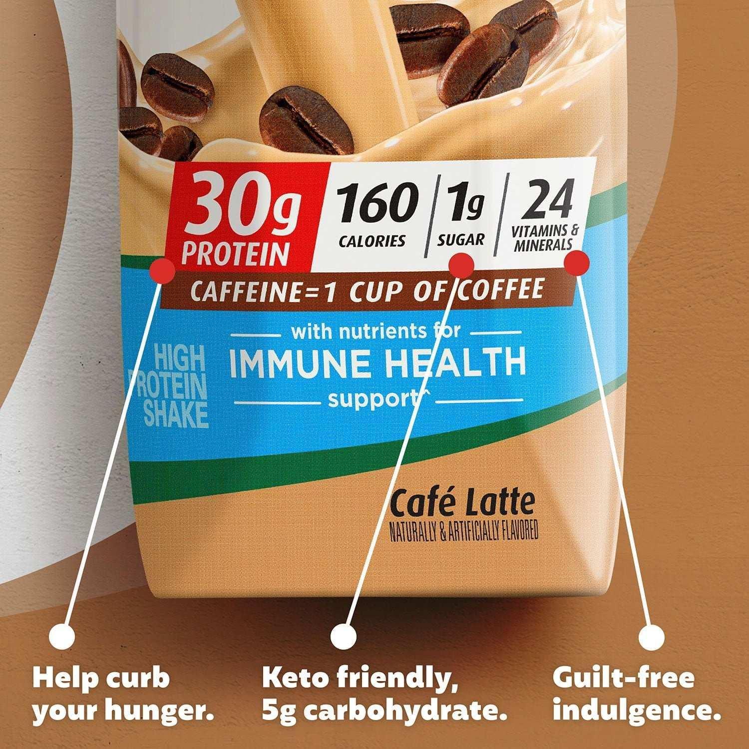 Premier Protein 30g High Protein Shake, Café Latte 11 fl. oz., 15 pk. - Image 7