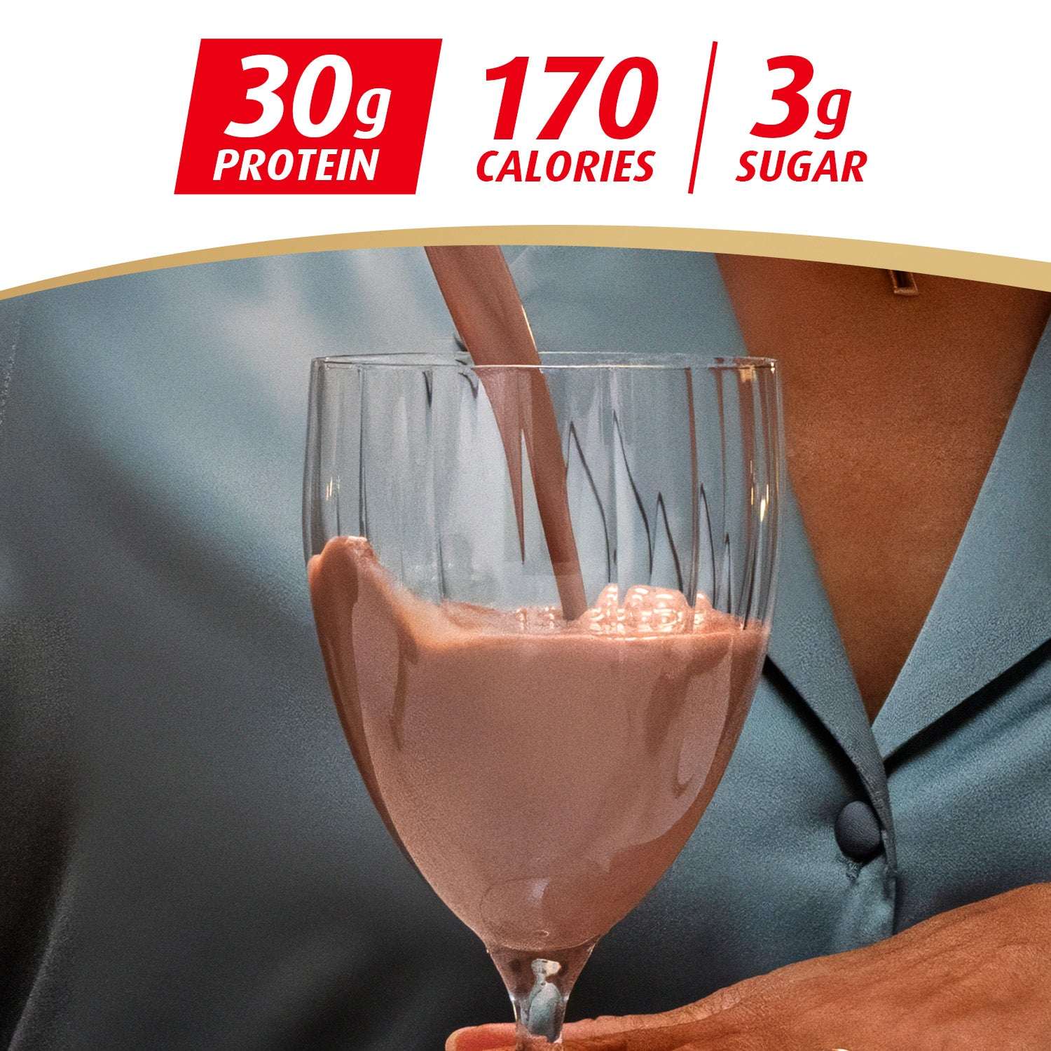 Premier Protein Indulgence Protein Shake, Chocolate Covered Strawberry, 30g Protein, 11 fl oz, 4 Ct - Image 2