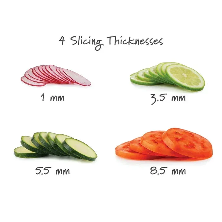 Prep Solutions Adjustable Dial & Slice Chef's Mandoline - Image 2