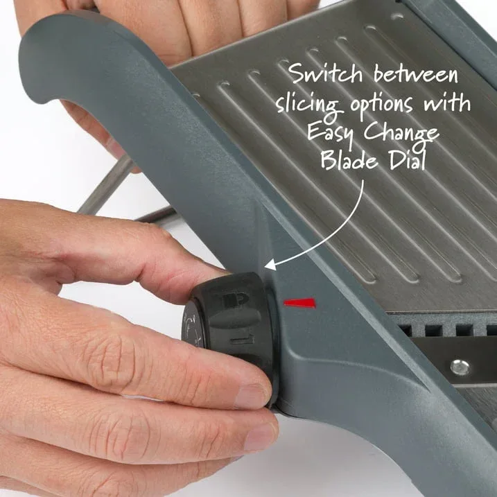 Prep Solutions Adjustable Dial & Slice Chef's Mandoline - Image 6