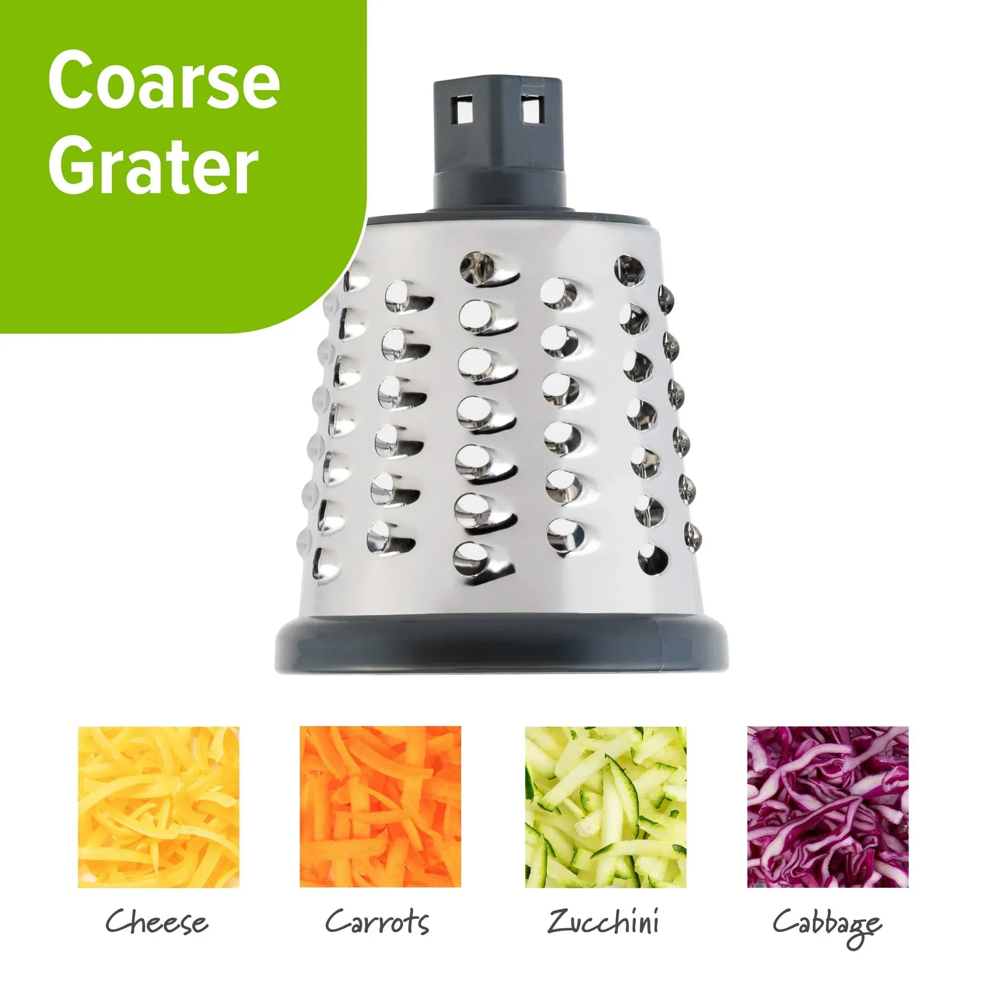 Prep Solutions Manual Rotary Grater & Slicer - Image 2