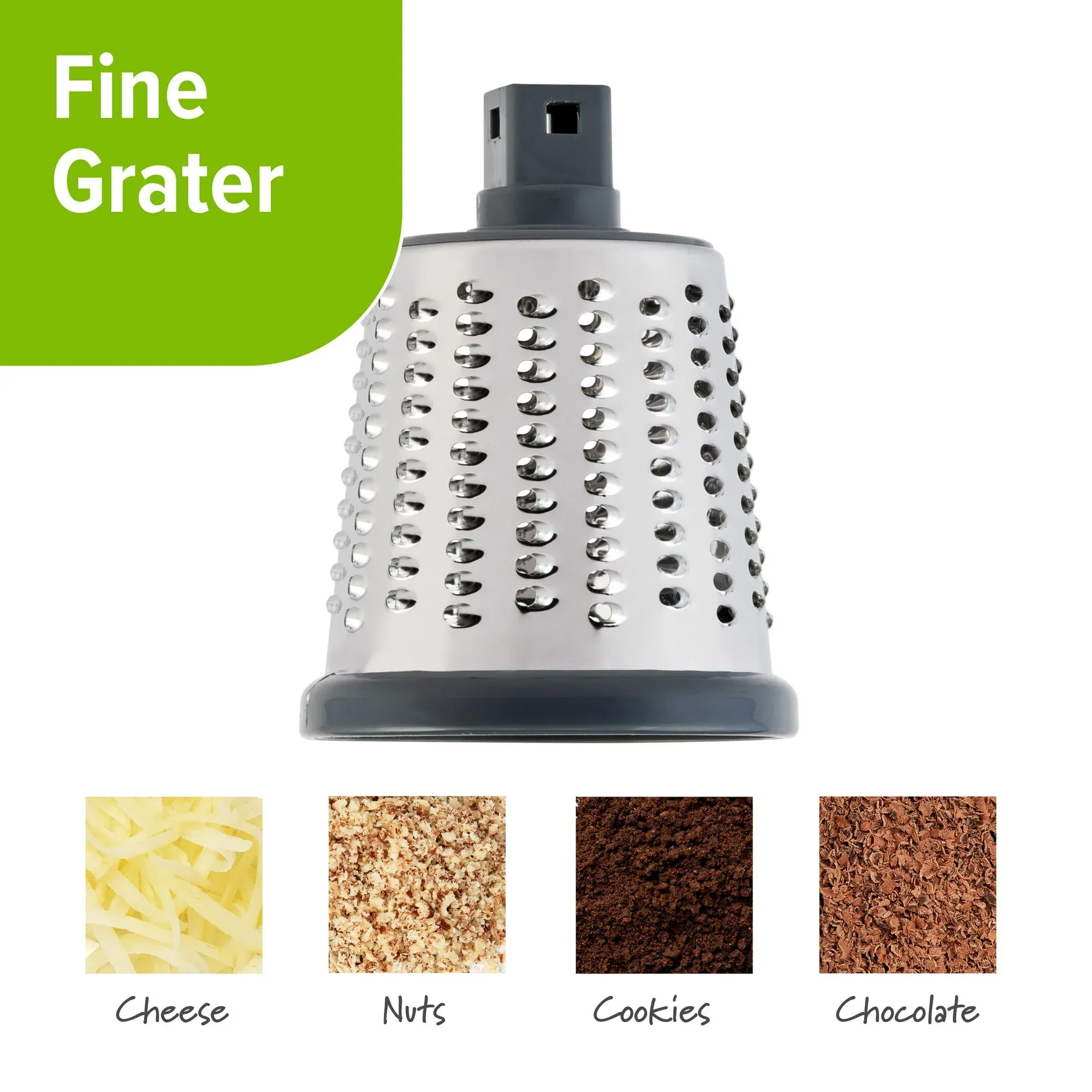 Prep Solutions Manual Rotary Grater & Slicer - Image 3