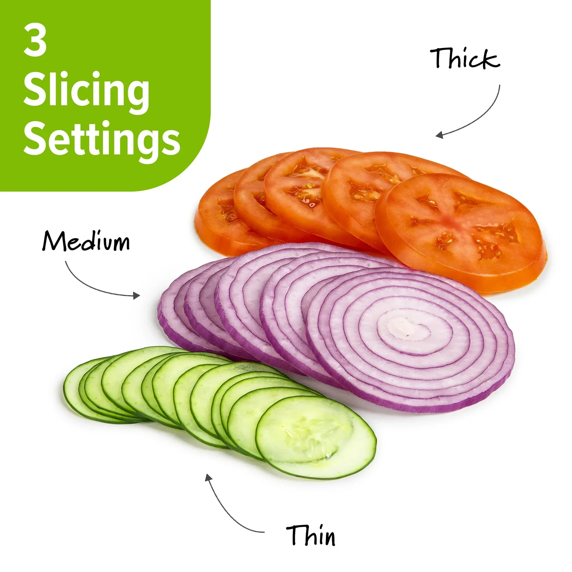 PrepSolutions Stainless Steel Blade Easy Adjustable Mandolin Slicer - Image 5