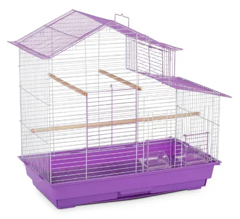 Prevue Cockatiel House Bird Cage, Green - Image 2