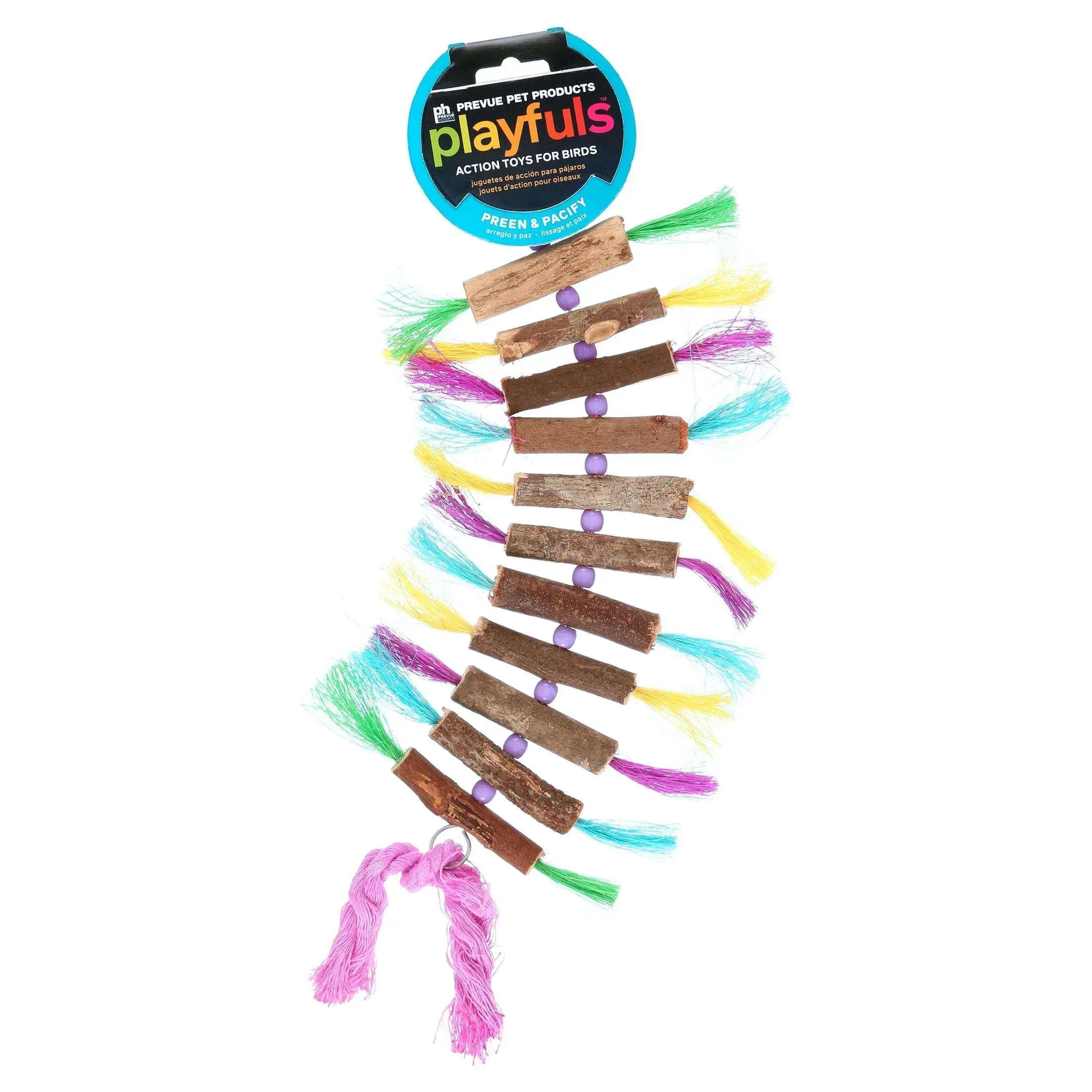 Prevue Pet Products Twisting Sticks Bird Toy with All Natural Coconut Fibers - Image 3