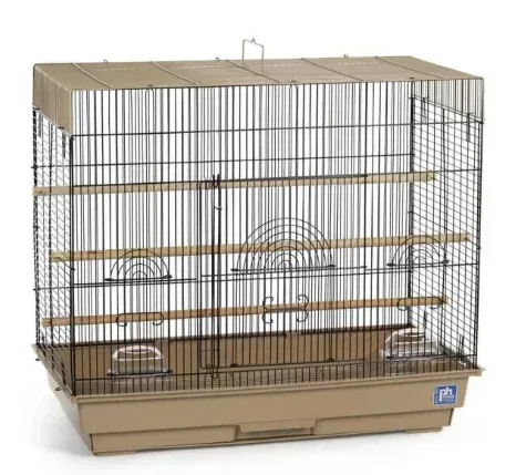 Prevue Pet SP1804-5 Flight Bird Cage, Brown & Black